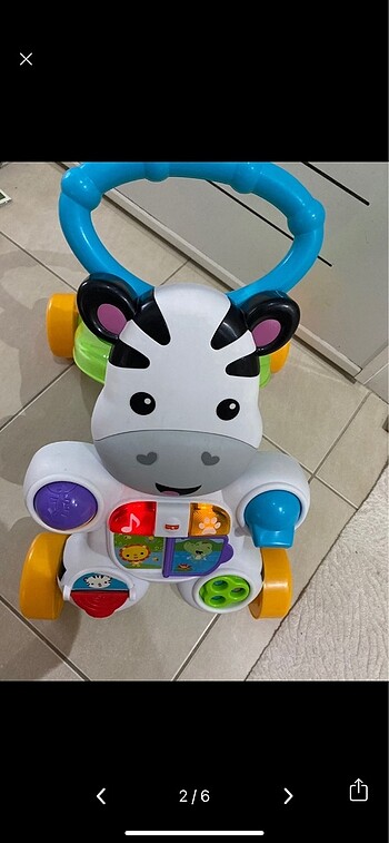 Fisher Price Zebra yürüteç