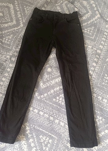 Siyah Erkek Çocuk Regular Fit Pantolon - Görsel 2