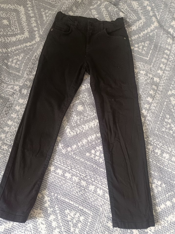 Siyah Erkek Çocuk Regular Fit Pantolon - Görsel 2