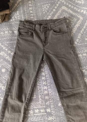 Gri Erkek Çocuk Denim Pantolon - Görsel 5
