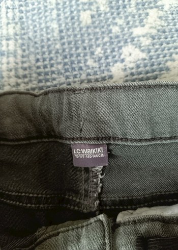 Gri Erkek Çocuk Denim Pantolon - Görsel 4