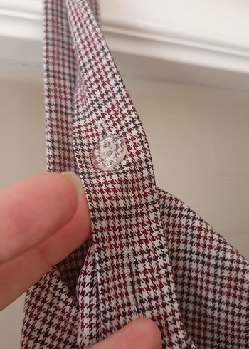 Düğmeli Salaş Hamile Midi Elbise - Görsel 5