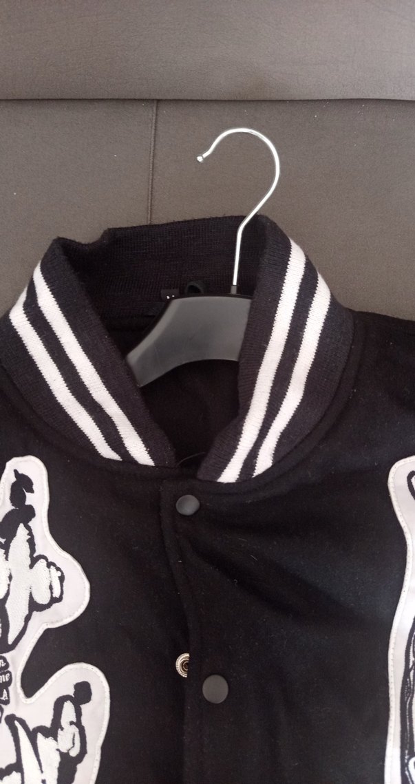 Erkek Siyah Deri Goth Ceket - Görsel 3