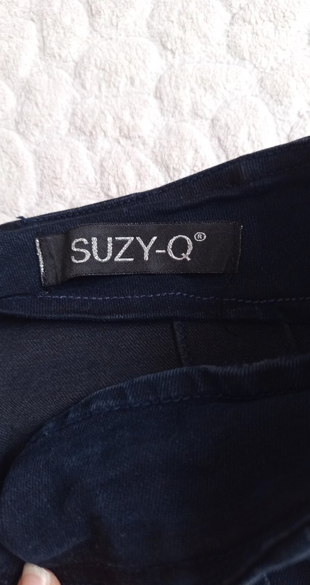 Lacivert mini kot etek - Görsel 2