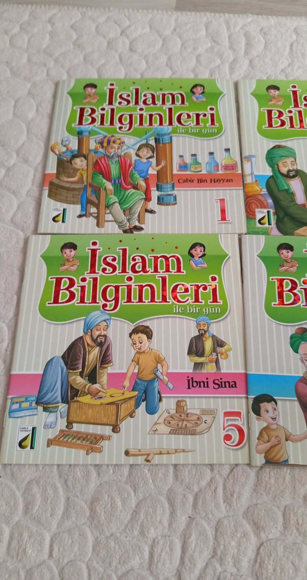 İslam Bilginleri Çocuk Kitapları Seti - Görsel 4