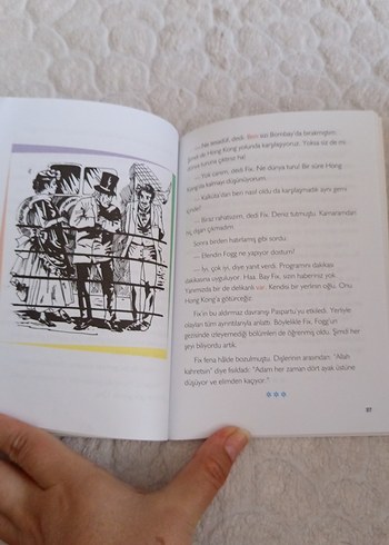 İlk Adım Klasik 80 Günde Dünya Turu Çocuk Kitabı - Görsel 4
