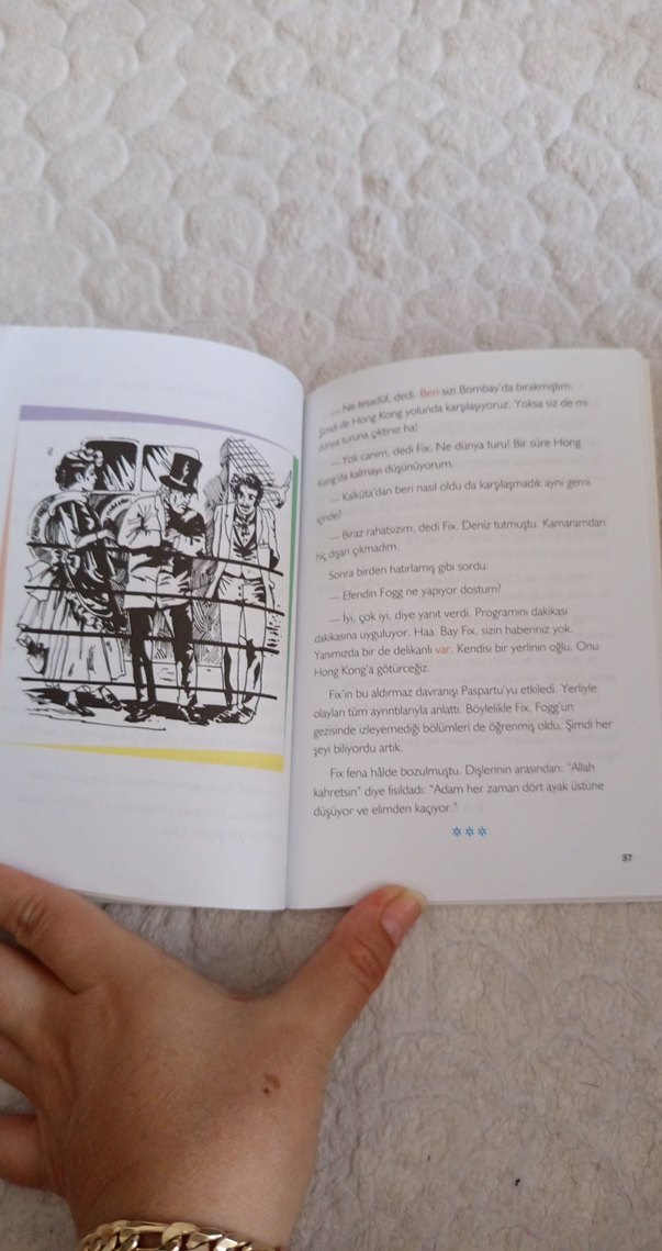 İlk Adım Klasik 80 Günde Dünya Turu Çocuk Kitabı - Görsel 4