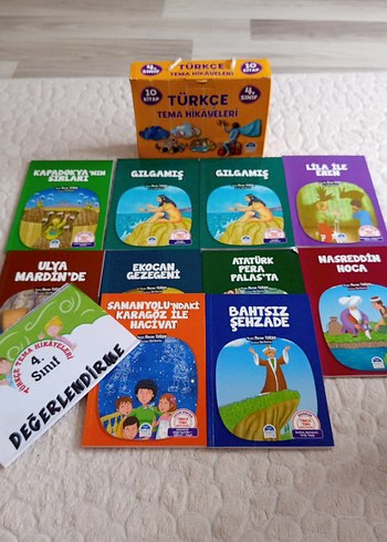 4. Sınıf Türkçe Tema Hikayeleri 10 Kitap - Görsel 4