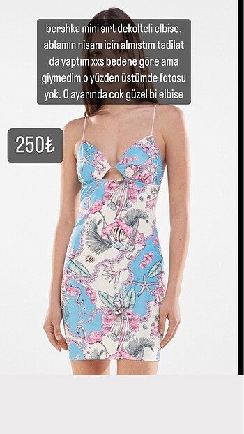 Bershka Elbise