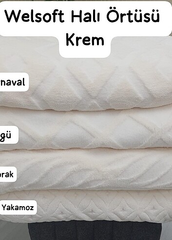 Beden beyaz Renk 4m² halı örtüsü