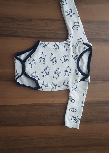 Uzun Kollu Baskılı Bebek takim
