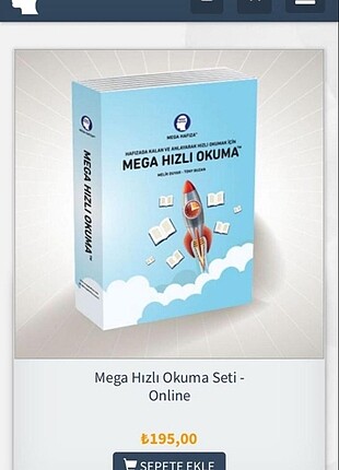 Mega hızlı okuma seti
