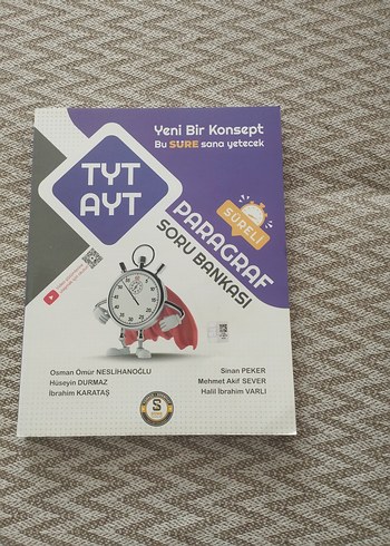 TYT AYT Paragraf Soru Bankası - Süreli