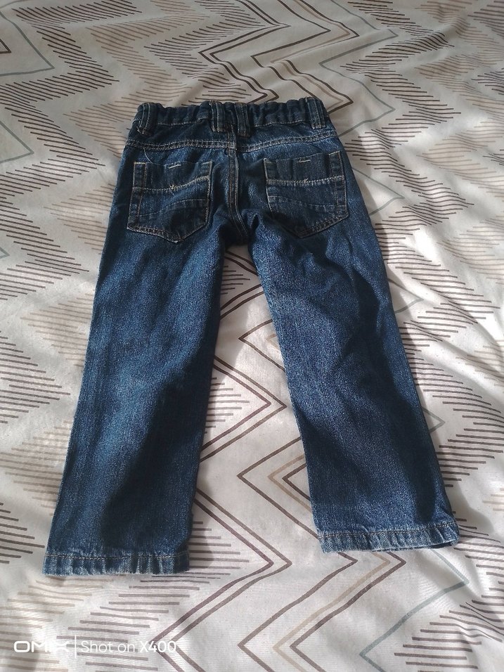 Erkek Çocuk Mavi Kot Pantolon - Görsel 2