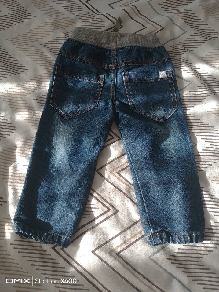 Gri Loose Fit Denim Erkek Çocuk Pantolon - Görsel 2