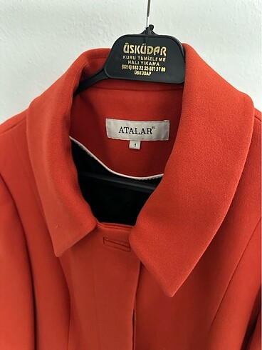 Atalar Gizli düğme ceket blazer