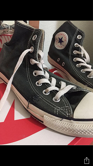 38 Beden Siyah Converse