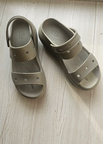 crocs  orjinal dolgu topuklu terlik - Görsel 8