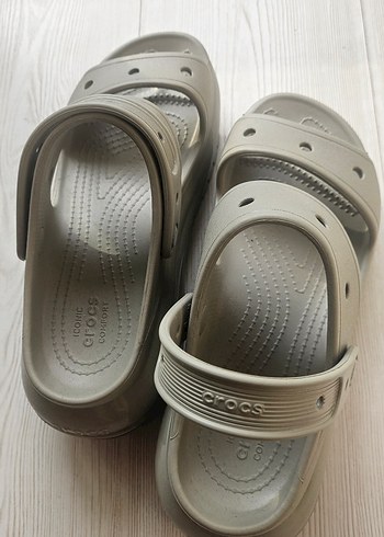 crocs  orjinal dolgu topuklu terlik - Görsel 7