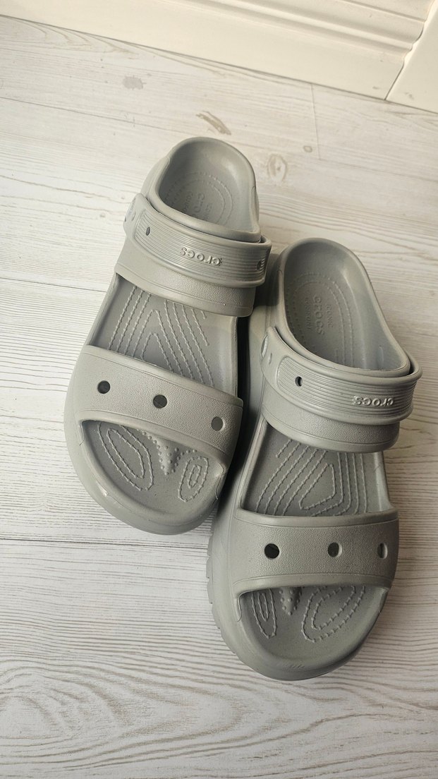 crocs  orjinal dolgu topuklu terlik - Görsel 4