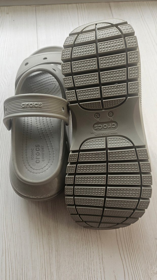 crocs  orjinal dolgu topuklu terlik - Görsel 5