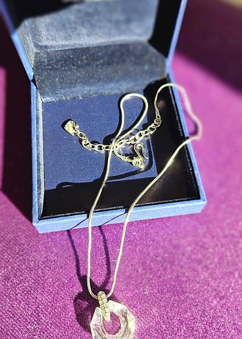 swarovski kolye, orjinal - Görsel 5