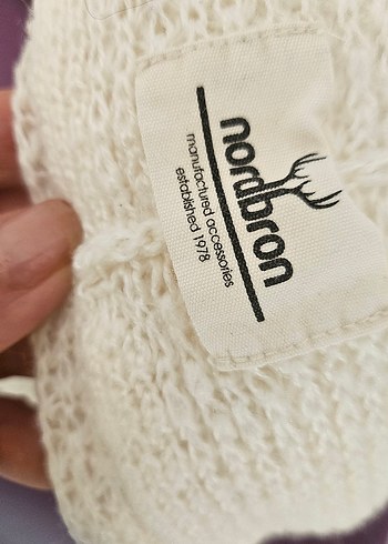 Beyaz Örgü  yumuşak kaskol - Görsel 7