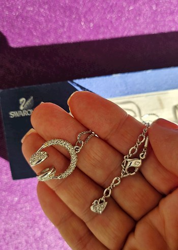 orjinal swarovski kolye - Görsel 6