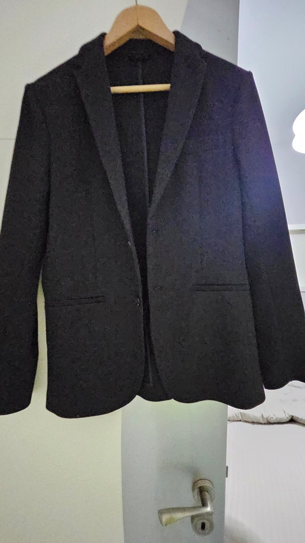 ZARA ORJINAL Siyah Erkek Takım Ceketi - Görsel 2