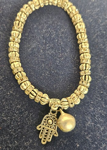 ROMA dan Gümüş Renk Boncuklu Bohem Bileklik - Görsel 2