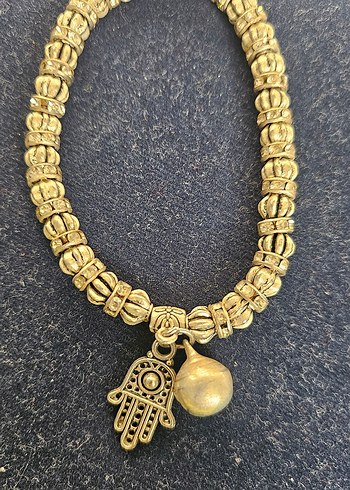 ROMA dan Gümüş Renk Boncuklu Bohem Bileklik - Görsel 3