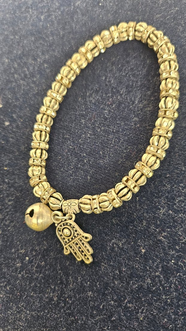 ROMA dan Gümüş Renk Boncuklu Bohem Bileklik - Görsel 4