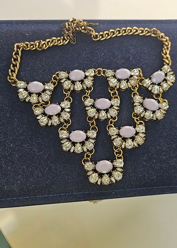 Pastel Taşlı Uzun Zincirli Bohem Kolye - Görsel 5