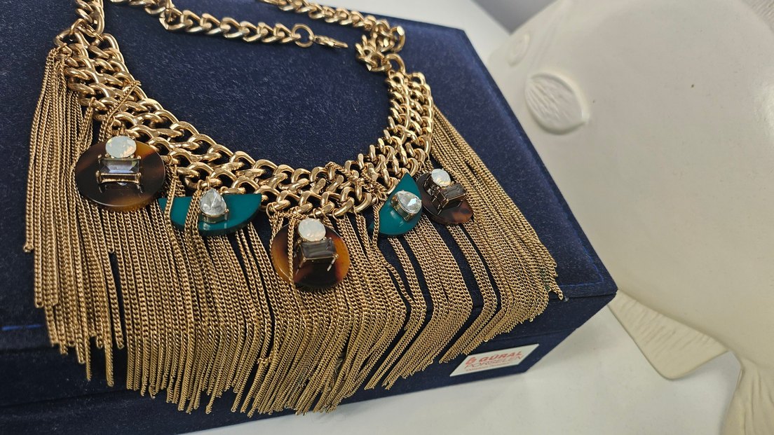 Bohem Zincir Detaylı Mini Altın Kolye - Görsel 2