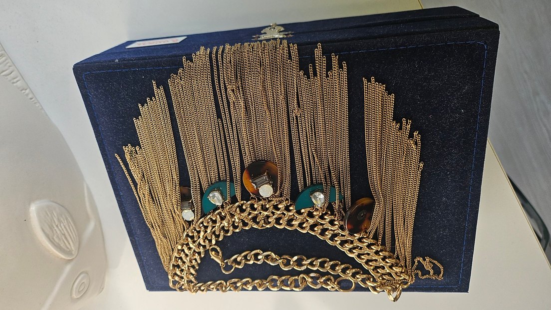 Bohem Zincir Detaylı Mini Altın Kolye - Görsel 3