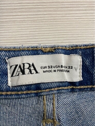 32 Beden mavi Renk Zara flare jeans