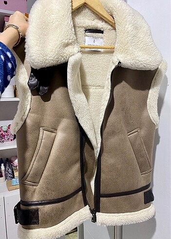 Stradivarius Stradivarius biker yelek
