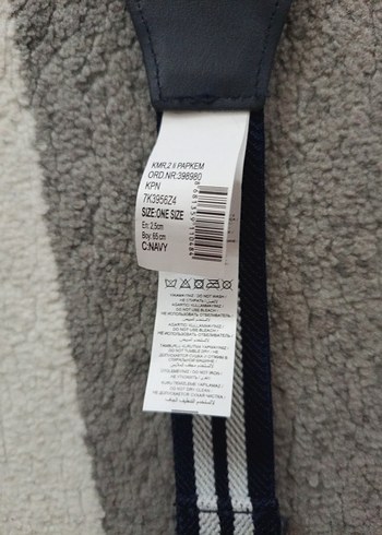 Gri Şeritli Elastik Çocuk Askısı - Görsel 3