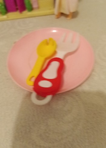 Pembe Mutlu Ev Oyuncak Seti - Görsel 4