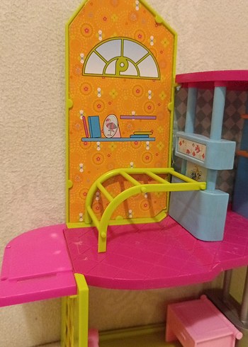 Pembe Pastel Mini Ev ve Bebek Seti - Görsel 5