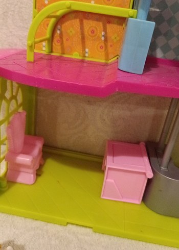 Pembe Pastel Mini Ev ve Bebek Seti - Görsel 6