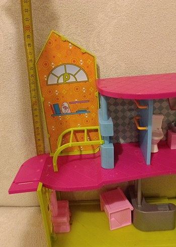 Pembe Pastel Mini Ev ve Bebek Seti - Görsel 9