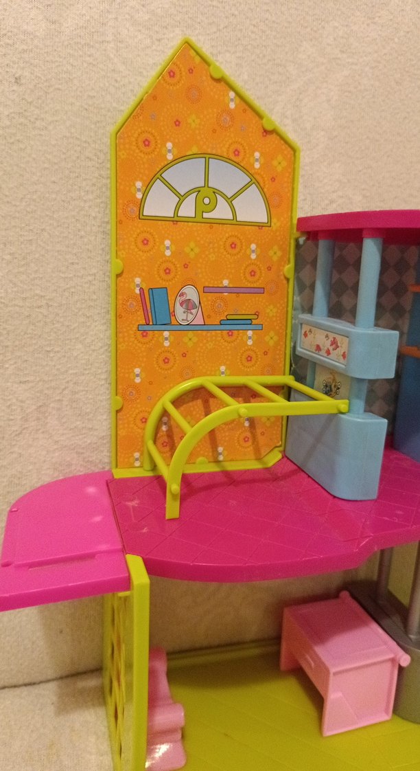 Pembe Pastel Mini Ev ve Bebek Seti - Görsel 5