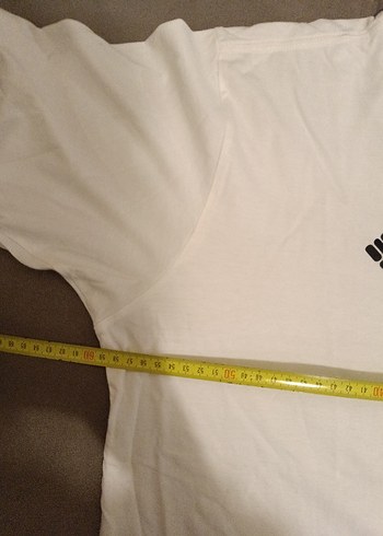 Columbia Beyaz Pamuklu Baskılı Tişört - Görsel 4