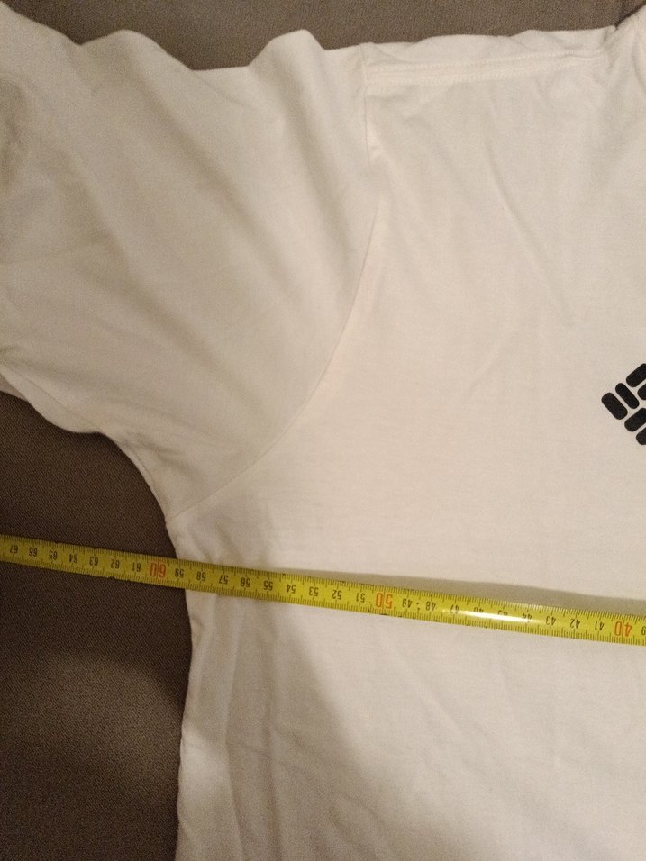 Columbia Beyaz Pamuklu Baskılı Tişört - Görsel 4