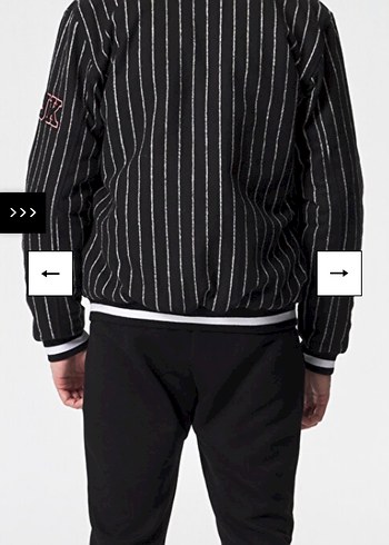 Bjk orijinal Düğmeli Siyah Nakışlı Uzun Kollu Ceket - Görsel 2