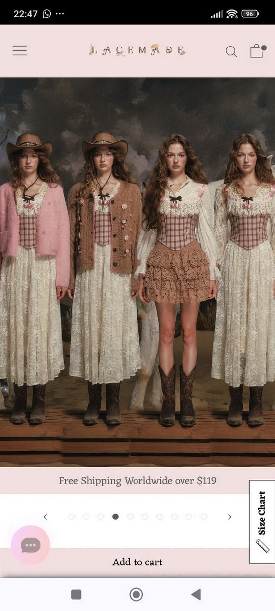 Dantel Detaylı Vintage Bohem Uzun Büstiyer - Görsel 3