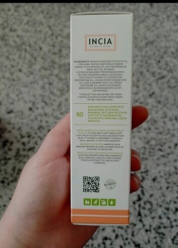  Beden Renk INCIA Mother care Doğal Karın Çatlak jel 
