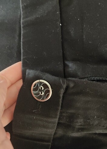 Zorlu Tekstil Siyah kumaş pantolon