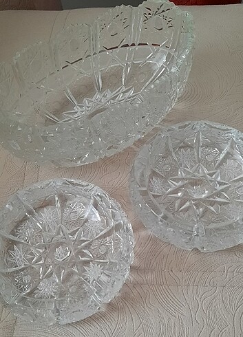 Diğer Kristal kesme 3 lü set